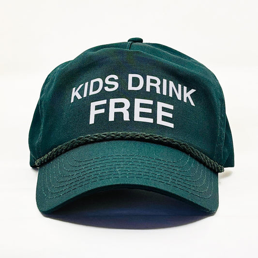 KIDS DRINK FREE CANVAS HAT